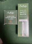 Sheamoisture Men Razor Precise Shave Double-edge Safety 1 20 Blades. Fixed Price $13.90.