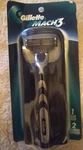 New Original Gillette MACH3 Razor Handle With 2 Cartridges Nib. Fixed Price $31.50.
