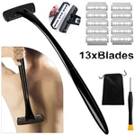 Long Handle Men Back Razor Shaver Groomer Full Body Hair Removal Trimmer Wet&dry. Fixed Price $14.81.