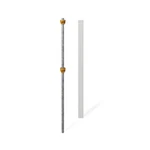 6FT (1 Post) No Dig Wambam Cambridge Finishing With Steel Pipe Anchor Kit. Fixed Price $141.10.