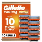 Gillette FUSION5 Power Razor Refills 10 Count 5-BLADE Precision Trimmer. Fixed Price $59.99.
