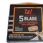 5 Blade Easyfit Cartridges With Trimmer 4COUNT Fits Fusion Handles. Fixed Price $15.98.