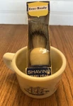 Vtg Old Spice Shaving Mug Shulton Ship Grand Turk Salem W/ever-ready 89 Brush. Fixed Price $25.00.