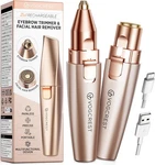 Vg Vogcrest Eyebrow & Facial Trimmer: 2 IN1 Rechargeable Hair Removal. Fixed Price $33.58.