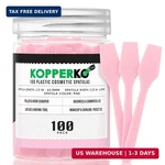 Kopperko Cosmetic Spatulas (2.5", 100 Pack) - Small Plastic For. Fixed Price $9.33.