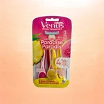 Gillette Venus Simply Paradise Scented Women's 3 Blade Disposable Razors, 4CT. Fixed Price $10.98.