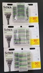 (3) Schick Hydro Sensitive Men's Razor Blade 12 Refill Cartridges New Sealed. Fixed Price $69.95.