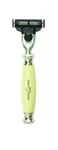 Edwin Jagger Imitation Ivory Gillette Mach 3 Razor, With Nickel Plated Collar. Fixed Price $45.50.
