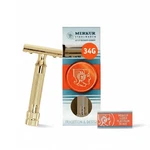 Merkur Classic 2-PIECE Double Edge Safety Razor Gold Plated 1 Count 9034003. Fixed Price $117.77.