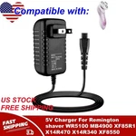 5V Charger For Remington Shaver WR5100 MB4900 XF85R1 X14R470 X14R340 XF8550. Fixed Price $11.79.