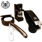 Wood Cut Throat 6 Pc Men's Straight Razor Shaving Kit Luxury Gift Set Usa Seller. Fixed Price $74.99.