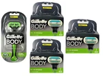 Gillette Body Razor Handle + 7 Powerglide Cartridges. Fixed Price $14.99.