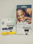 1 Razor Gillette And Skinguard Stainless Steel 8 Cartridge Blades For Sensitiv. Fixed Price $22.00.