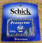 Schick Protector 5 Refill Blades Pack Of Razor New Sealed Paper. Fixed Price $12.99.