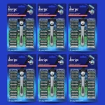 Lovyc Razor With 20 Replacement Shaving Blades Grooming Kit (6-PACK). Fixed Price $37.14.
