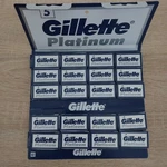 100 Gillette Platinum Double Edge Razor Blades 20X5. Fixed Price $22.90.