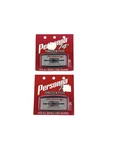 (2) Nos Vintage Personna 74 Tungsten Plus 5-PACK Double Edge Razor Blades. Fixed Price $42.99.