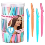 88 Pcs Eyebrow Razors Face For Women Bulk Dermaplane Precision. Fixed Price $16.42.