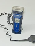 Braun Series 340S-4 Electric Shaver Blue/black Needs Cleaning & New Blade. Fixed Price $8.99.