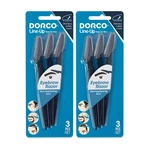 Dorco Line-up Razor For Men Ultimate Grooming Tool Mustache & Beard (2 Pac. Fixed Price $15.95.