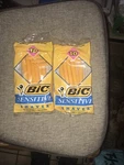 Bic Sensitive Shaver Disposable Razors Lot Of 2=10 Packs 1995 Mfr 20 Total. Fixed Price $14.99.
