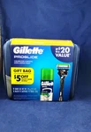 Fathers Day Gift Gillette Proglide Men's Travel Kit Razor Cartridge Gel Case. Fixed Price $25.49.
