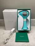 Tria Beauty Permanent Hair Removal System Laser 4X Blue Turquoise In Box W/ Acc.. Fixed Price $179.95.