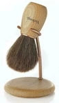 Vie-long Wave Set Brown Horse Hair Shaving Brush With Stand. Fixed Price $89.95.