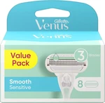 Gillette Venus Smooth Sensitive Women's Razor Blade Refills Pack Of 8 Cartridges. Fixed Price $13.61.