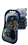5 Of Bic 3 Men's Disposable Shaving Razor, Flexible Blades. Fixed Price $39.99.