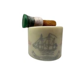Vintage 1930'S Old Spice Shaving Mug Shulton Friendship Ceramic With Brush. Fixed Price $19.99.