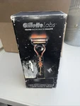 Gillettelabs Heated Razor Starter Kit Handle Blade Refill Charging Dock. Fixed Price $130.19.