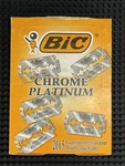 Hoja Afeitar Bic Chrome Platinum Double Edge (de) - 100 Cuchillas. Fixed Price $24.99.