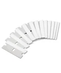 Bates Single Edge Razor Blades, 100 Pack, Stainless Steel Straight. Fixed Price $12.28.
