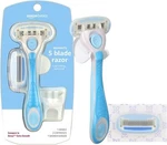 Amazon Basics 5-BLADE Razor For Women, Handle, 2 Count (pack Of 1). Fixed Price $12.69.