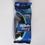 11 Pcs Gillette Blue Ii Plus Cromium Coating Dual Razor Blades Disposable Shaver. Fixed Price $12.73.