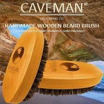Handcrafted Beard & Hair Brush 100% Boar Bristles By Caveman All. Fixed Price $14.99.