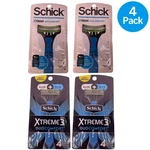 Schick XTREME3 Duo Comfort Disposable Razors 4CT Pack New. Fixed Price $29.99.
