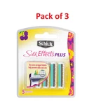 3X Schick Silk Effects Razor Blades Refill Cartridges Women Shaver Free Shipping. Fixed Price $38.99.
