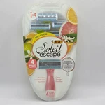 Bic Soleil Escape Disposable 4 Razors Blades With Citrus Scented Handles. Fixed Price $9.99.