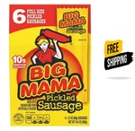 Penrose Big Mama Pickled Sausages, 2.4 Oz., 6 Pack. Fixed Price $6.25.