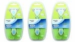 3PK BEAUTY360 Women's 5-BLADE Razor Handle & 2 Cartridges Moisture Halo Freshpak. Fixed Price $21.99.